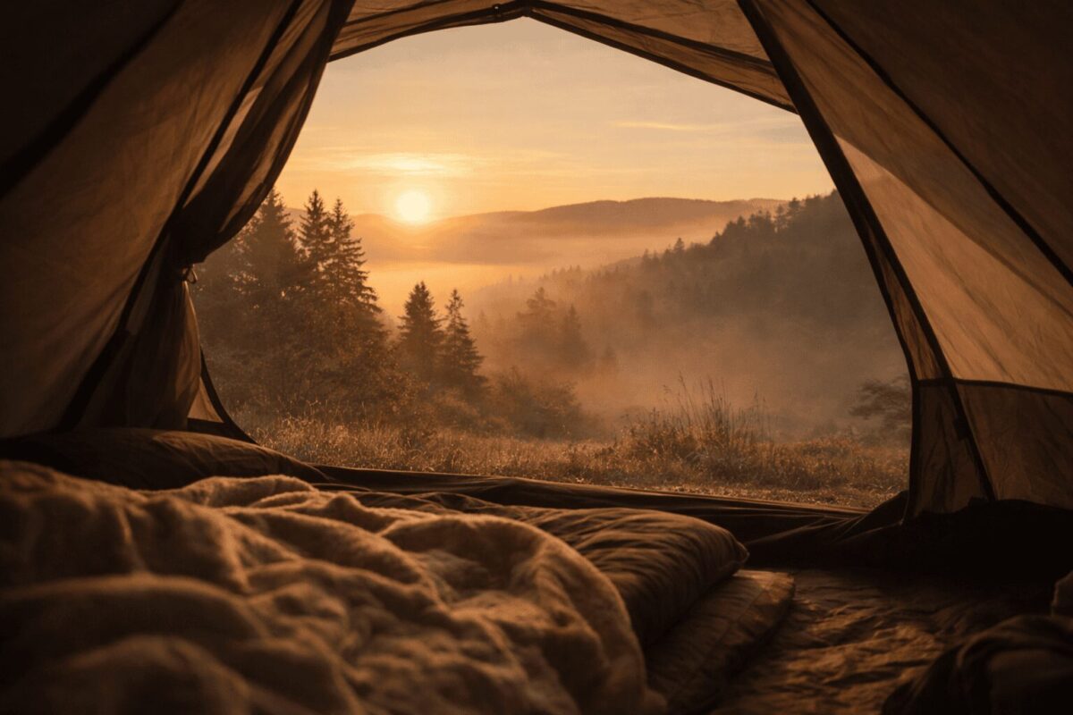 夜を越えた翌朝の静かな風景